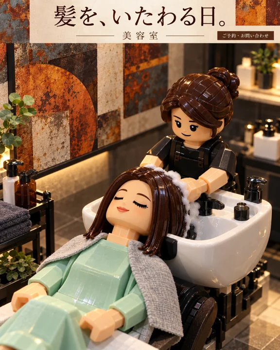 美容室・ヘアサロンの参考作品