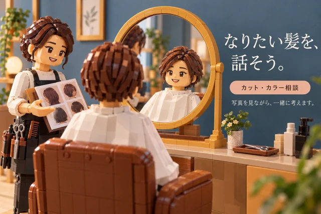 美容室・ヘアサロンの参考作品