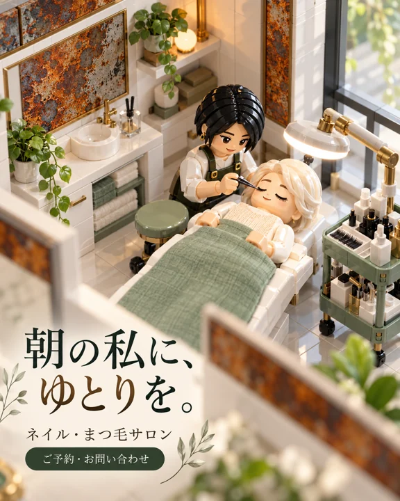 美容室・ヘアサロンの参考作品