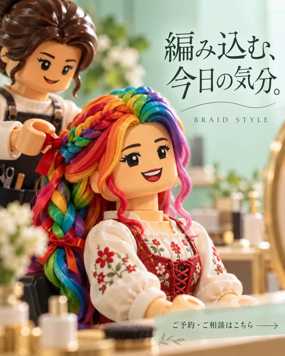 美容室・ヘアサロンの参考作品