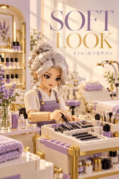 ネイル・まつ毛の参考作品