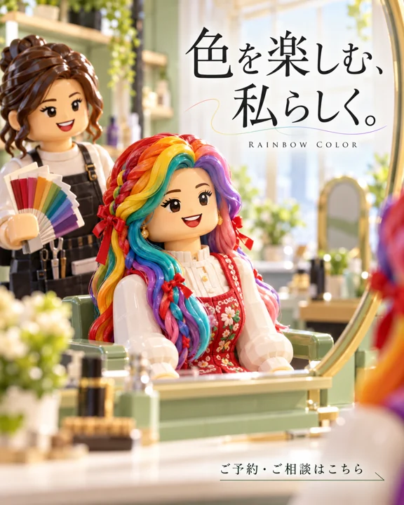 美容室・ヘアサロンの参考作品
