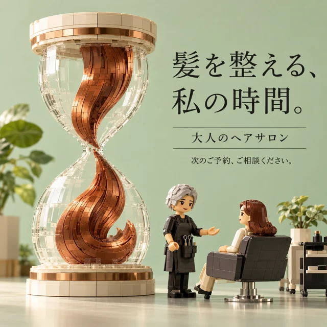 美容室・ヘアサロンの参考作品