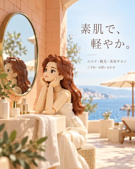 エステ・美容サロンの参考作品