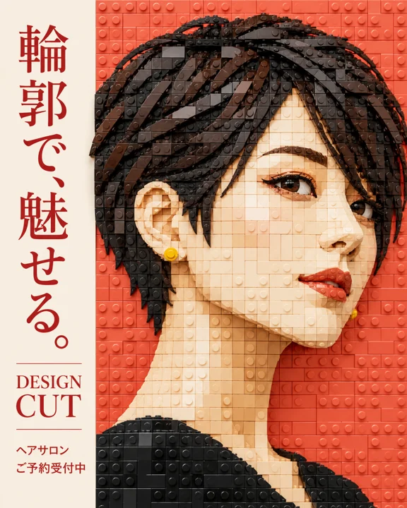 美容室・ヘアサロンの参考作品