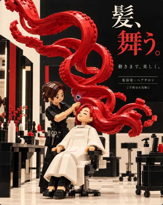 美容室・ヘアサロンの参考作品