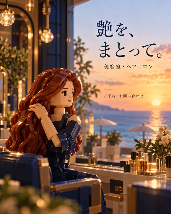 美容室・ヘアサロンの参考作品