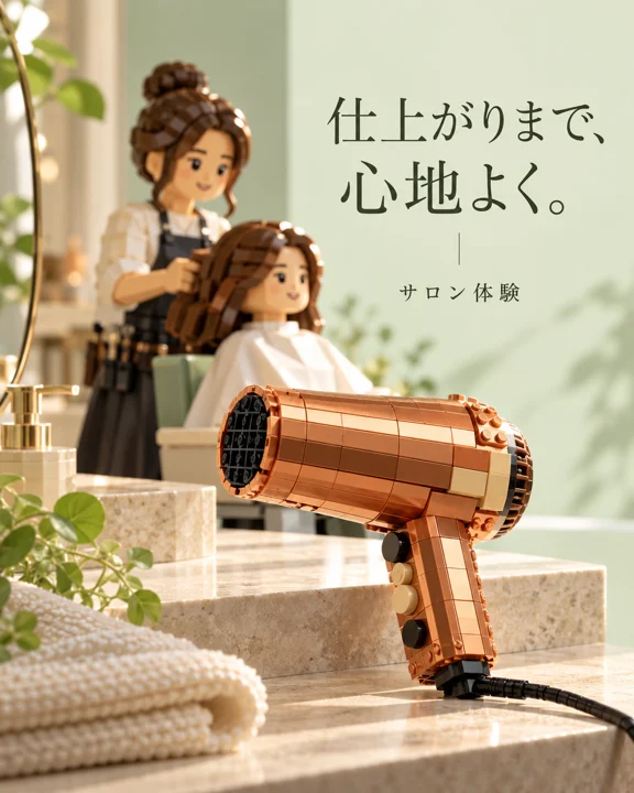 美容室・ヘアサロンの参考作品