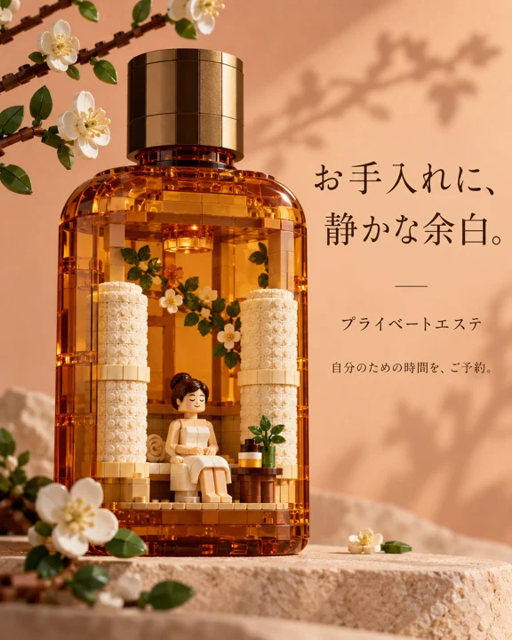 エステ・美容サロンの参考作品