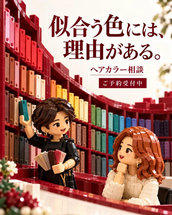美容室・ヘアサロンの参考作品