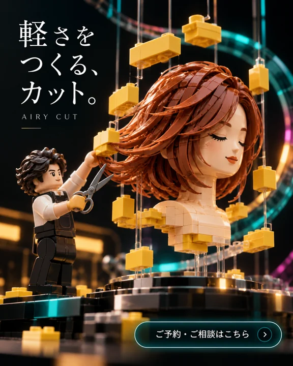 美容室・ヘアサロンの参考作品