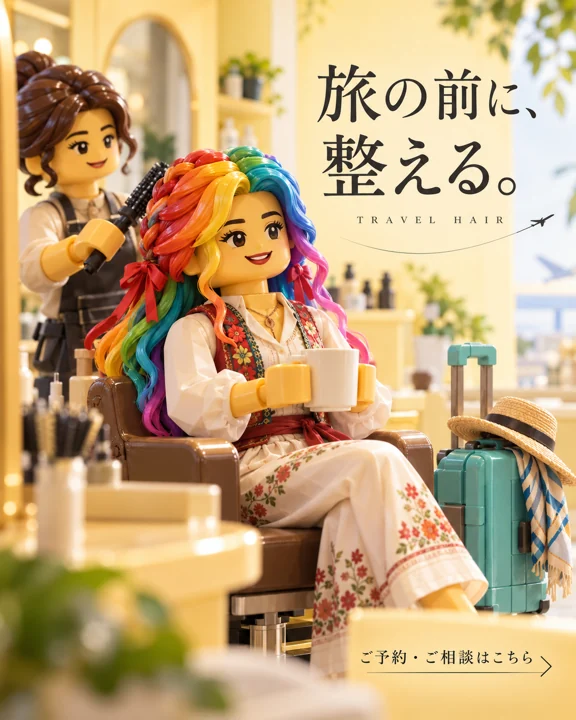 美容室・ヘアサロンの参考作品