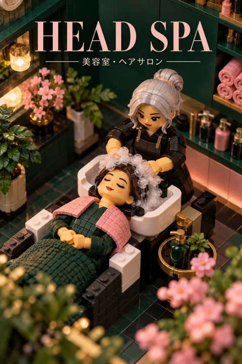 美容室・ヘアサロンの参考作品