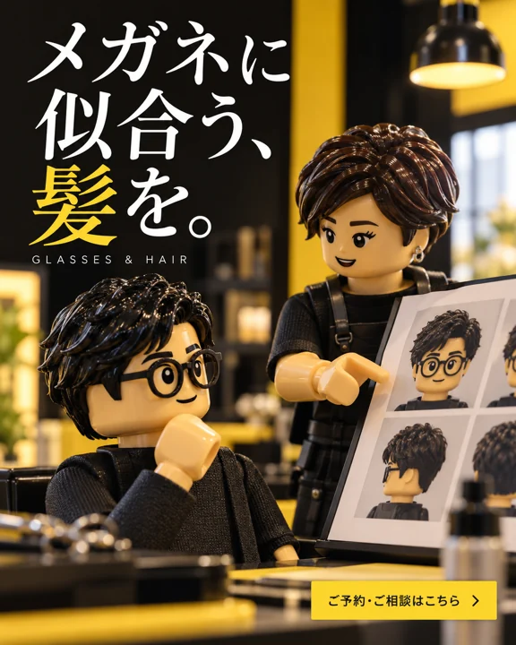 美容室・ヘアサロンの参考作品