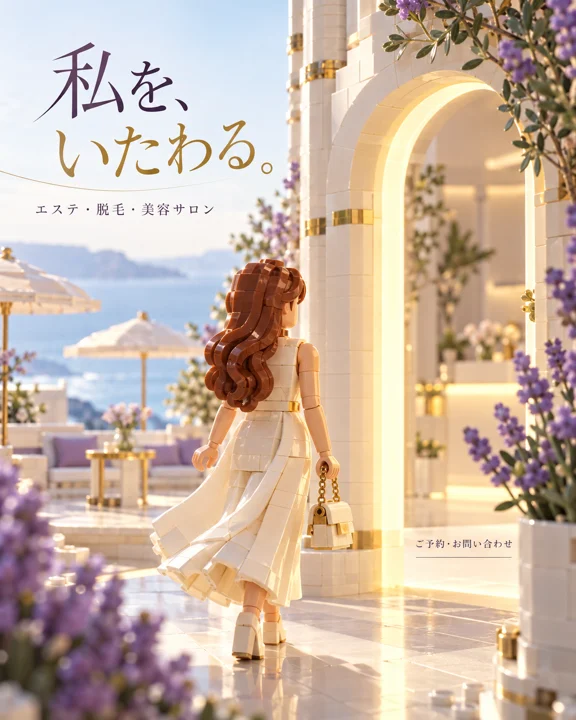 エステ・美容サロンの参考作品