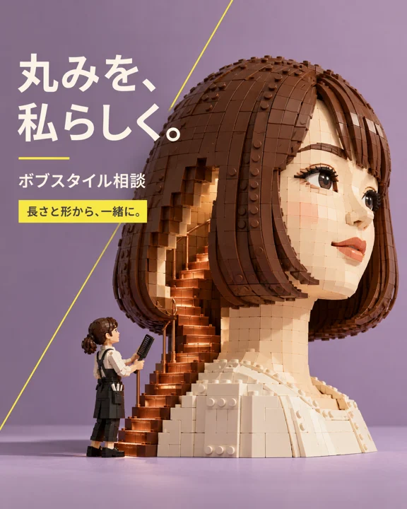 美容室・ヘアサロンの参考作品