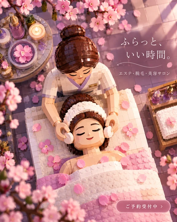 エステ・美容サロンの参考作品
