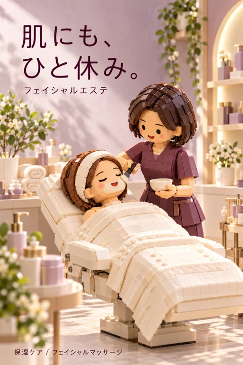 エステ・美容サロンの参考作品
