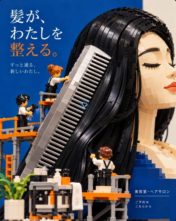 美容室・ヘアサロンの参考作品