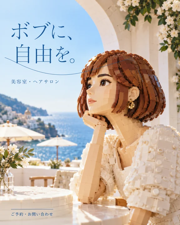 美容室・ヘアサロンの参考作品