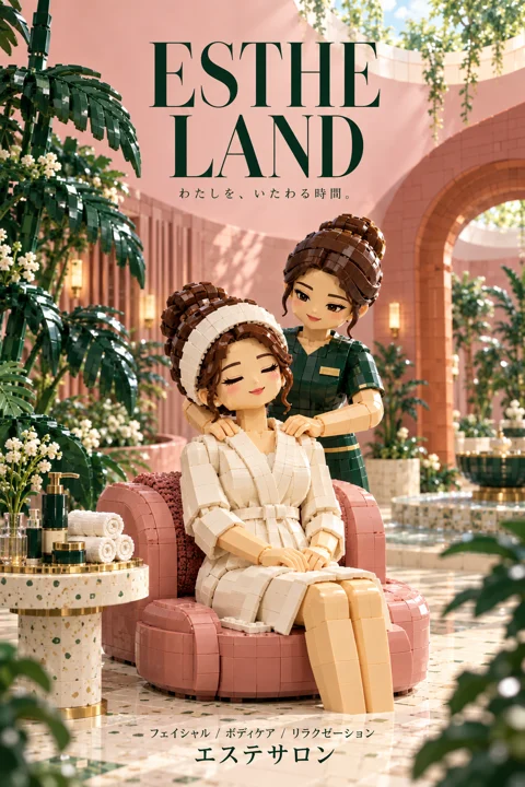 エステ・美容サロンの参考作品
