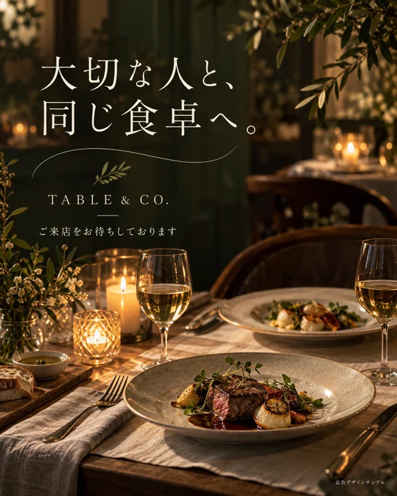 飲食店・カフェの参考作品