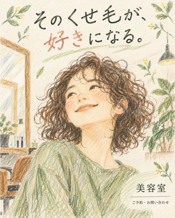 美容室・ヘアサロンの参考作品