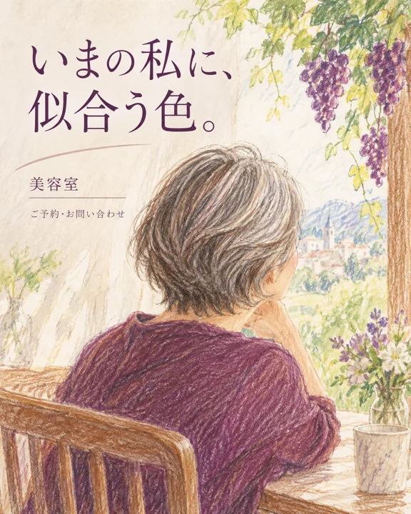 美容室・ヘアサロンの参考作品