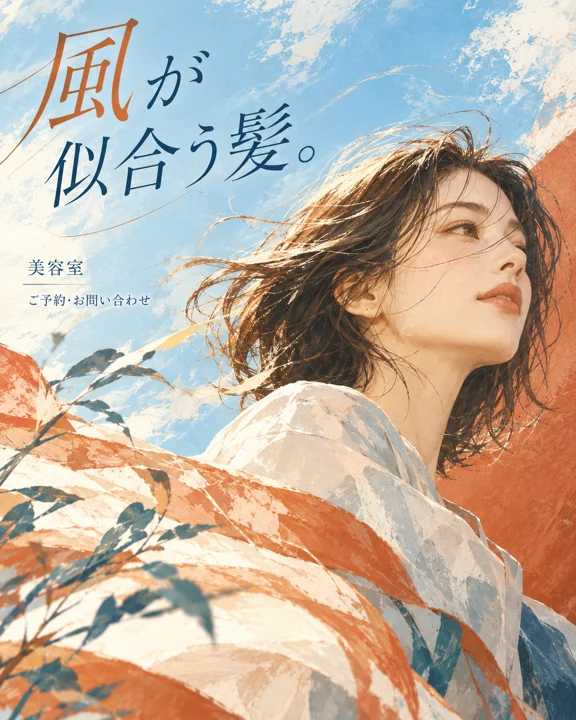 美容室・ヘアサロンの参考作品