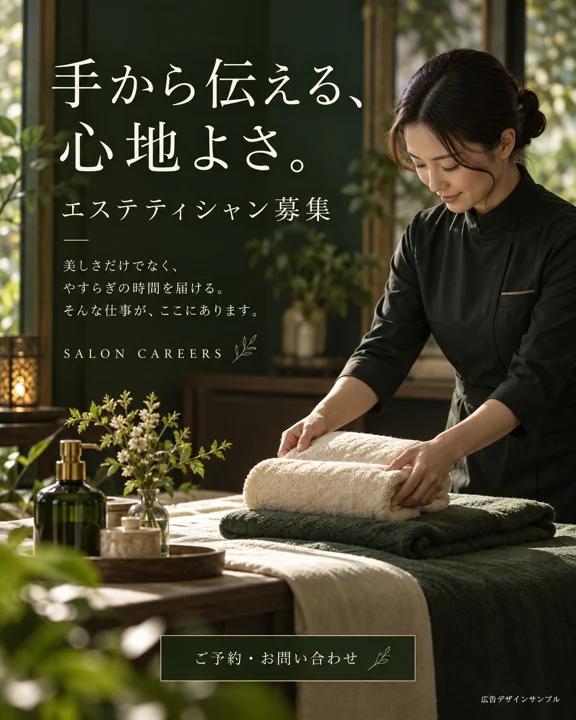 エステ・美容サロンの参考作品