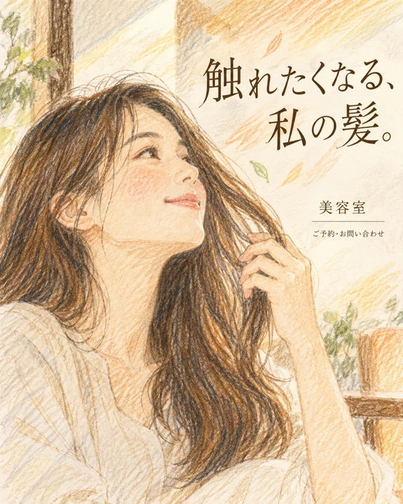 美容室・ヘアサロンの参考作品