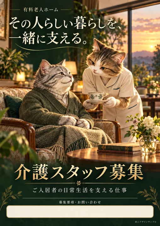 介護施設の参考作品
