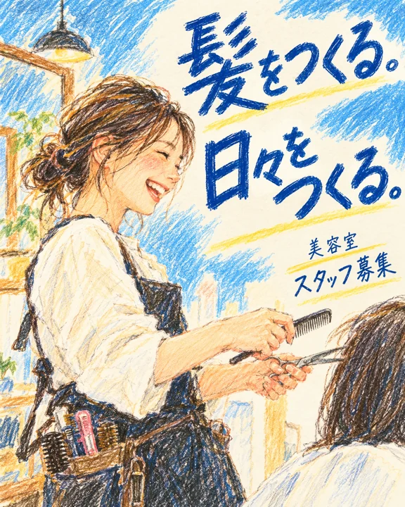 美容室・ヘアサロンの参考作品