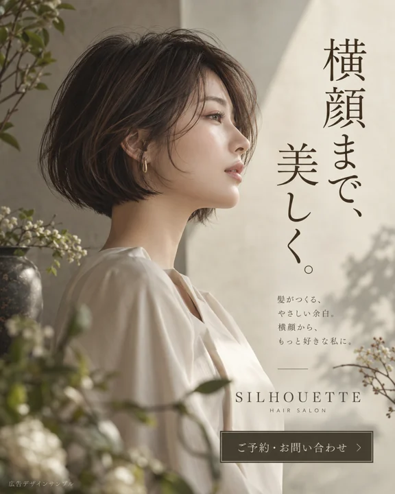 美容室・ヘアサロンの参考作品