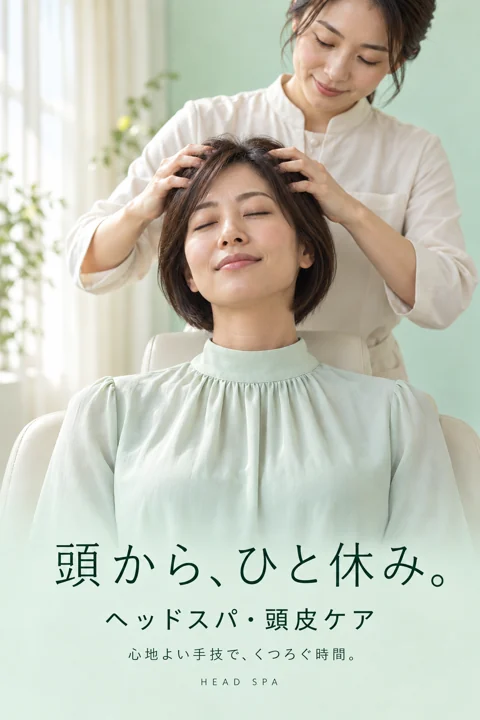 美容室・ヘアサロンの参考作品