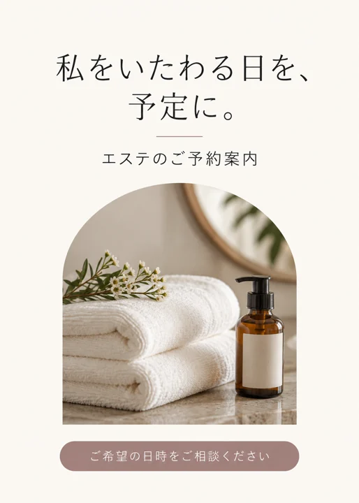 エステ・美容サロンの参考作品