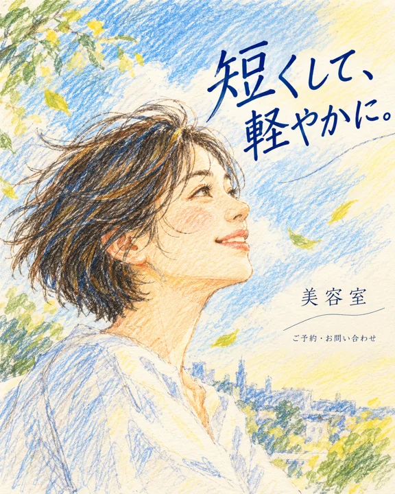 美容室・ヘアサロンの参考作品