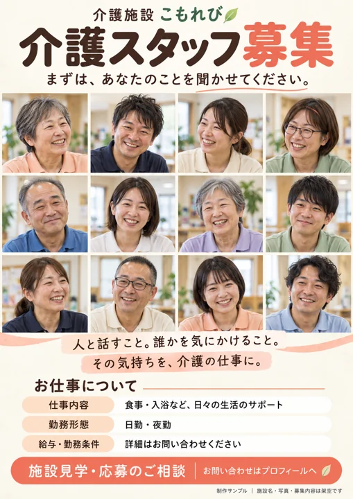 介護施設の参考作品