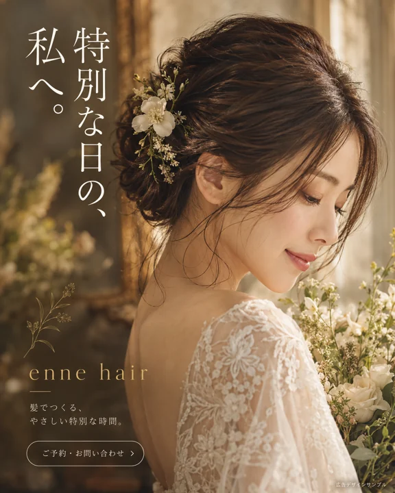 美容室・ヘアサロンの参考作品