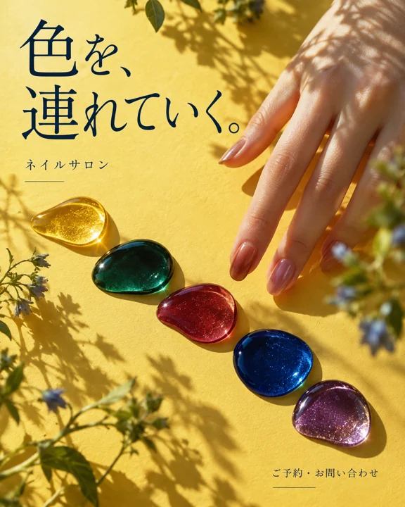 ネイル・まつ毛の参考作品